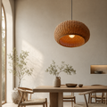 Handcrafted Rattan Wall Lamp | Bamboo & Cane Wall Sconce | Boho Ambient Lighting for Bedroom, Living Room & Hallway